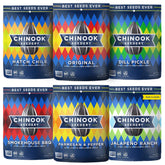 Chinook Seedery six-flavor variety pack front view for on-the-go snacking