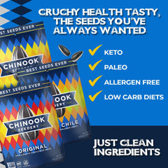 Chinook Seedery Hatch Chile seeds deliver a spicy kick ideal for keto-friendly snacking.