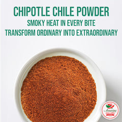 Chipotle chili powder seasoning in a bowl for rubs and sauces