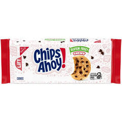 CHIPS AHOY! chewy gluten free cookies in resealable pack for on-the-go snacking.