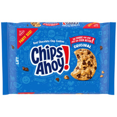 Chips Ahoy! Original cookies pack with a lift tab for easy opening.