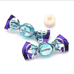 Italian-made confection with mint oils delivers a refreshing note.