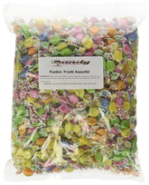 Chipurnoi Puntini Italian Jujubes Frutti Assortiti 2lb bag shown, colorful snacks for on-the-go enjoyment.