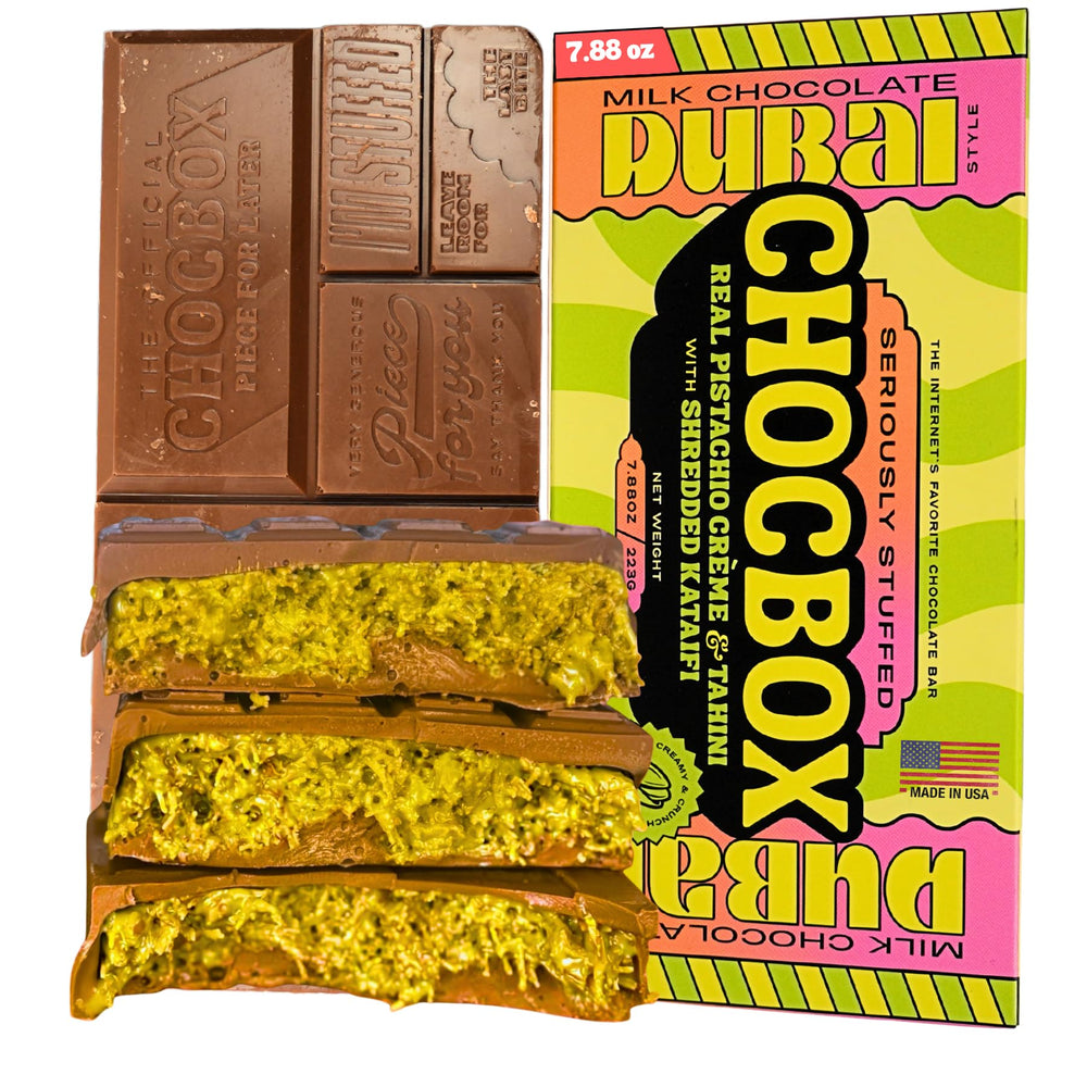 Chocbox packaging image for gifting and sharing.