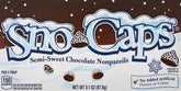 Chocola BB Snow Caps box front displaying a gift-ready chocolate treat.