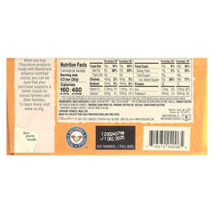 Chocolove milk-filled salted peanut bar packaging, ideal pantry treat for desserts and snacking.