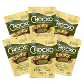 ChocXO Dubai Pistachio Cups packaging, ideal for gifting and sharing.