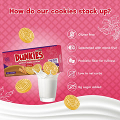 ChocZero Churro Dunkies box on countertop ready for coffee or dessert moments.