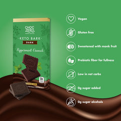 ChocZero packaging inside view without artificial flavors or colors