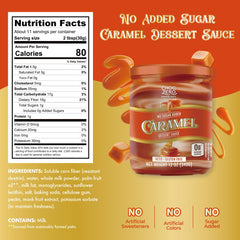 ChocZero keto caramel sauce pour over ice cream for a rich, sugar-free treat.