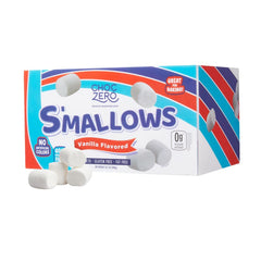 ChocZero marshmallows bag-front showing keto-friendly, sugar-free snack option.