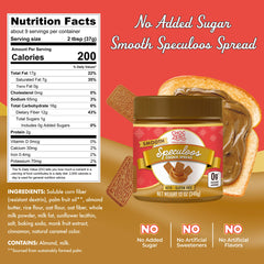 ChocZero Smooth Speculoos Spread texture close-up highlights velvety consistency.