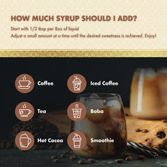 ChocZero sugar-free coffee syrup trio pack on kitchen counter.
