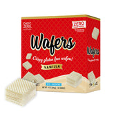 ChocZero Vanilla Wafer Cookies box, keto-friendly with no added sugar.