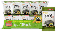 CHOI'S 1 Daechun pack-20 seaweed snack for on-the-go nutrition and light snacking