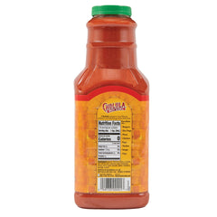 Cholula Original Hot Sauce label close-up showcasing arbol and piquin peppers