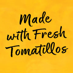 Cholula Salsa Verde being poured over tacos for bright verde flavor.