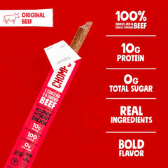 Open pack showing convenient sticks for quick snacking.