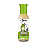 Chosen Foods Avocado Oil Caesar Dressing bottle front, keto-friendly and dairy-free.