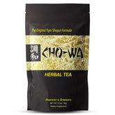 CHO-WA Harmony packaging invites a calming tea ritual.
