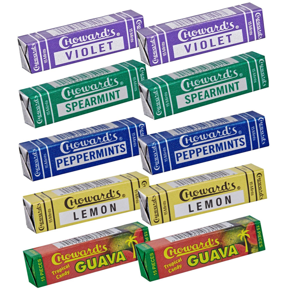 Choward's Mints variety pack outer view for gifting and sharing