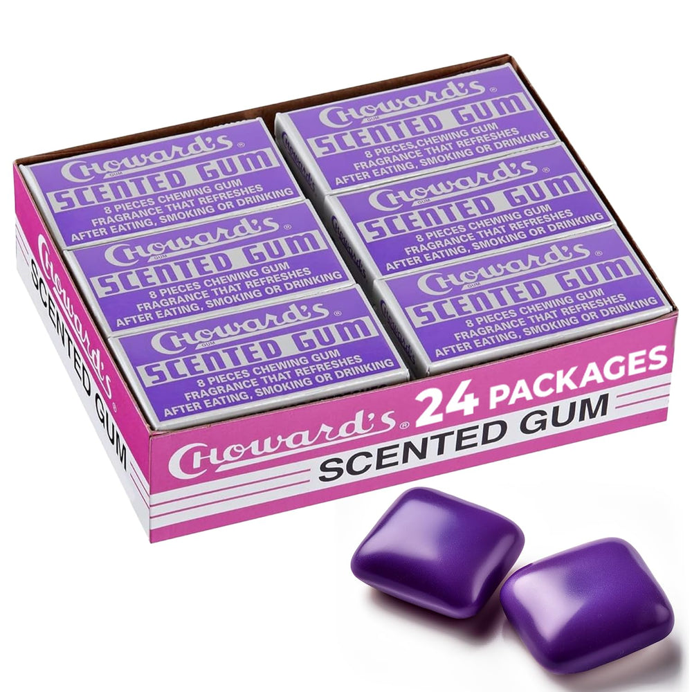 Choward's Scented Gum packaging wrapped, ideal for gifting and sharing.