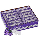 Choward's Violet Mints box display highlights nostalgic packaging for gifting.