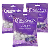 Choward's Violet Mints candy bag showing classic aroma for a refreshing treat.