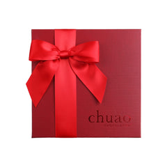 Chuao Chocolatier 36 flavor variety image emphasizes wide tasting options.