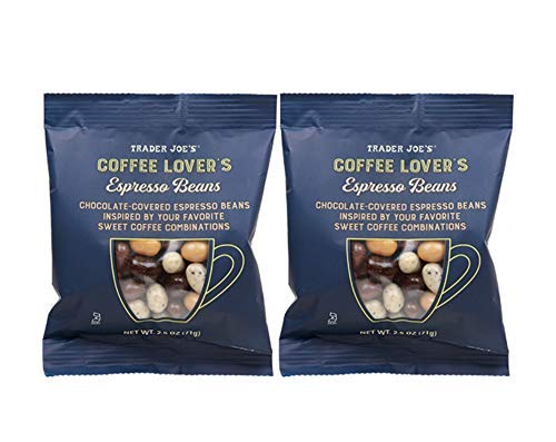 Cinagro coffee-lovers chocolate-covered espresso beans pack closeup, energizing snack with bold espresso and smooth chocolate.
