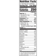 Cinnamon Toast Crunch cereal bars on-the-go display ideal for busy mornings.