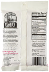 Claeys Wild Cherry hard candy six-pack, ideal for sharing.