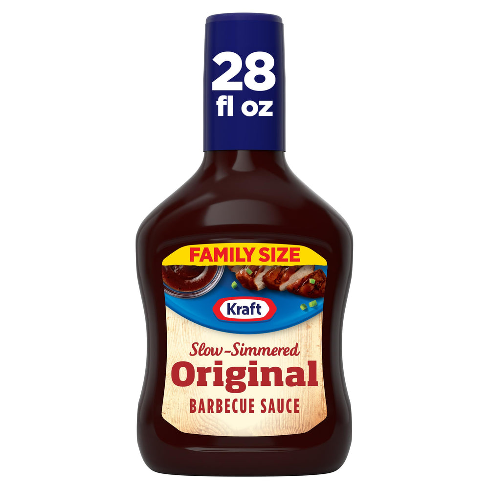 CLASSICO Kraft Original barbecue sauce bottle pour enhances grilled flavor