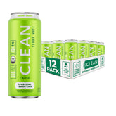 CLEAN CAUSE lemon-lime sparkling yerba mate can offers a refreshing energizing lift.