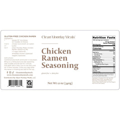 Clean Monday Meals ramen trio spicy pack, adds heat to noodle bowls.