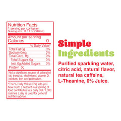 Clear Cut Phocus can with Strawberry Kiwi highlighting portable energy without calories.