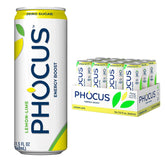 CLEAR CUT PHOCUS Lemon Lime can front for zero sugar refreshment.