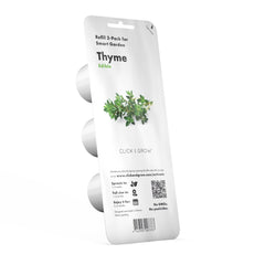 Click and Grow Thyme Pod pack with three ready to grow pods for fresh herbs at home