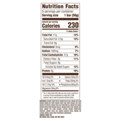 CLIF Nut Butter Bar cross-section reveals creamy peanut butter center for quick energy
