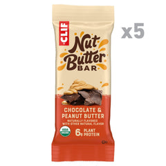 CLIF Nut Butter Bar with organic chocolate detail, for a satisfying bite