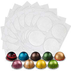 Clinuse 61mm aluminum lid on Vertuo pod seals airtight coffee