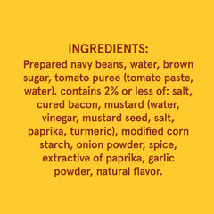 Close-up of brown sugar glaze on Bush's Best Homestyle Baked Beans for a rich flavor.