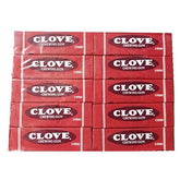 Clove Gum 10-pack display for on-the-go breath refresh