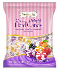 Coastal Bay Creamy Delight 6oz bag, perfect for sharing at gatherings.