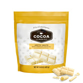 Cocoa Classics Arctic White Cocoa pouch ready to mix into creamy hot chocolate at home