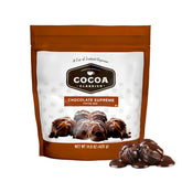 Cocoa Classics hot chocolate pouch front view, convenient packaging.