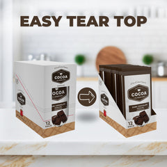 Iced Cocoa Classics served in a glass for a refreshing cocoa experience