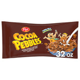 Cocoa PEBBLES bag 32 oz ready for family breakfast