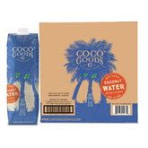 COCOGOODSCO single-origin coconut water bottle front for active days