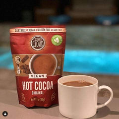 Coconut Cloud Original hot cocoa cocoa powder closeup